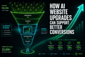 How AI Website Upgrades Can Support Better Conversions